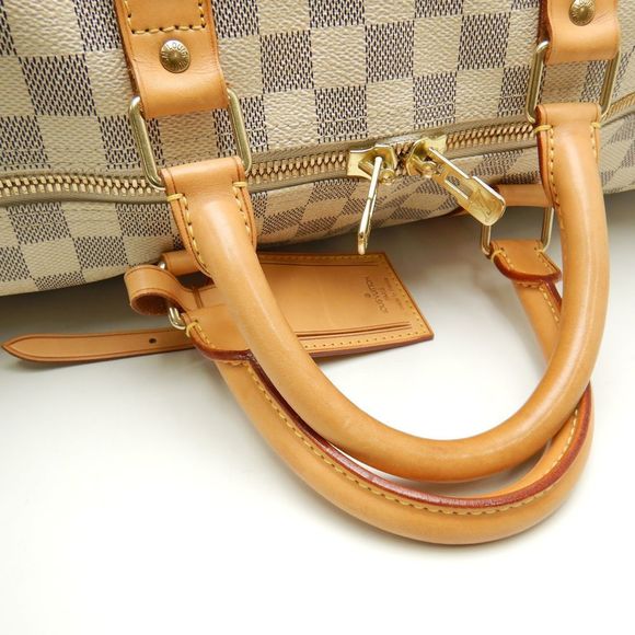 Louis Vuitton Damier Azur Keepall 50 Shoulder Bag - Picture 4 of 7